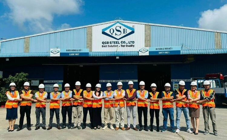 Hội FCI HCM tham quan nhà máy QSB Steel