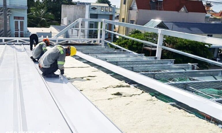 Các vật liệu cách nhiệt nhà xưởng thép tiền chế