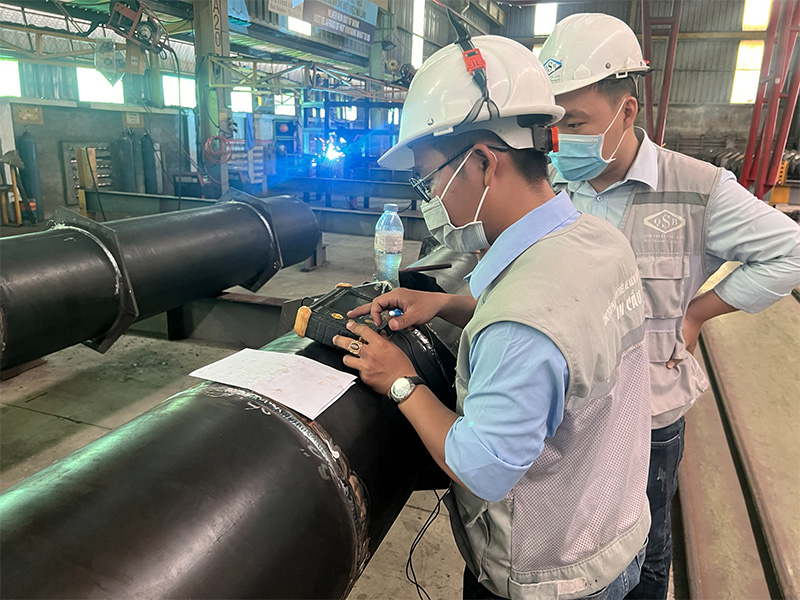 Steel Weld Quality Inspection Process