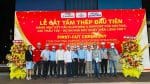 Lễ First Cut cho hạng mục kết cấu platform và support của ducting