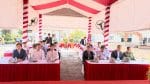 Lễ khởi công xây dựng nhà xưởng Công ty Cổ phần Dệt lưới Sài Gòn tại Tây Ninh